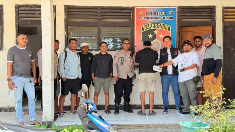 Diduga Curi HP, Felix Ataupah Diamankan Polisi