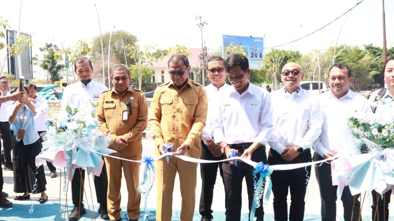 Perdana di NTT, SPKLU Ultra Fast Diresmikan Wagub Johni Asadoma